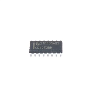 CD4052BM96 SOIC-16 กระแสไฟรั่วต่ําสวิตช์อะนาล็อก 2 ช่อง 4: 1