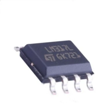 LM317LD13TR ซิลค์สกรีน LM317L SOP-8 ชิปควบคุมเชิงเส้น